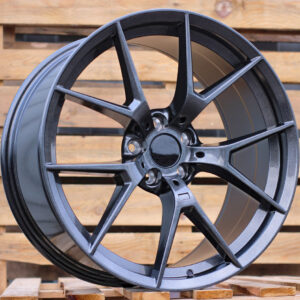 R20x8.5 5X112 ET 26 66.6 HE761 Black Pearl (BLPR) For BMW (K7) ( (Rear+Front))