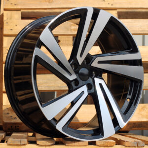 R19x8  5X112  ET  28  66.6  I5641  Black Polished (MB)  For VW  (Z5+K8)  (New TOUAREG)