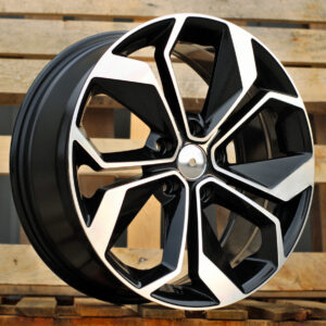 R16x6.5  5X114.3  ET  41  66.1  B5168  Black Polished (MB)  For RENAU  (R+P2)