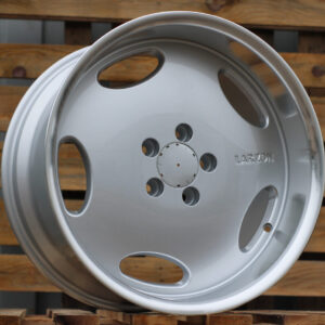 R18x8.5  5X112  ET  35  66.6  B1563  Silver+Polished Lip (SP)  For MER  (P2+Z3)  (MONOBLOCK Style Rear+Front)