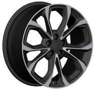 R18x7.5  5X108  ET  47.5  63.3  B5627  Black Polished (MB)  For FORD