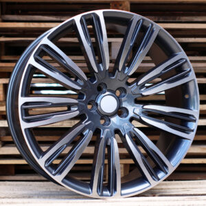 R24x10  5X120  ET  45  72.6  XE136  (BYD1292)  Gun Metal (GM)  For LAND  (K3)  (Dark Gun Metal)