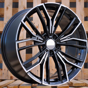 R20x8  5X112  ET  30  66.6  B5964  Black Polished (MB)  For BMW  (P+K4+K2)  (New Model BMW 5 (Rear+Front))