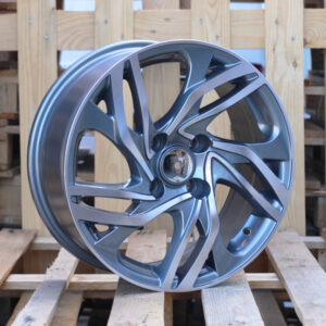 R16x7  4X108  ET  25  65.1  BK607  Grey Polished+Powder Coating (MGPC)  For CITRO  (L2)
