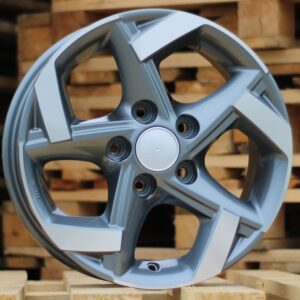 R15x6  5X114.3  ET  39  67.1  B0121  Grey Polished (MG)  For HYUND  (D2)  ((AKC 60 Eur))