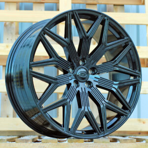R22x10  5X120  ET  38  72.6  HF2175  Gloss Black (GB)  For LAND  (Z5)  (HYBRID FORGED)