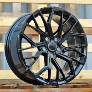 R18x8  5X112  ET  45  66.45  A1007  Gloss Black (GB)  For RACIN