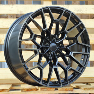 R20x9.5  5X112  ET  37  66.6  I0384  (FBX251)  Black+Tinted Face (BLTF)  For BMW  (Z5)  (HYBRID FORGED Rear+Front)
