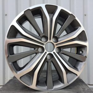 R18x7  5X114.3  ET  38  67.1  F0246  Grey Polished (MG)  For PEUG  (K3)