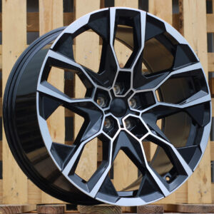 R21x9.5  5X120  ET  26  66.5  I5592  Black Polished (MB)  For BMW  (P1)  (XM G09)