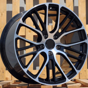 R21x9.5  5X130  ET  61  71.6  XFRGW5304  Black Polished (MB)  For PORCH  (K3)  (FORGED (Rear+Front))