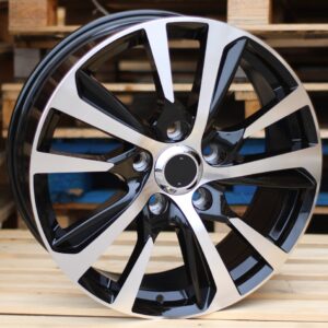 R21x8.5  5X150  ET  54  110.1  B1447  Black Polished (MB)  For TOYOT  (K7)  (4x4)