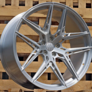R21x11.5  5X112  ET  37  66.6  HXF01  Brush Silver (BS)  For HAXER  (K3)  (FORGED  (NEW Model))