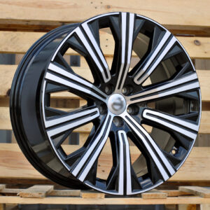 R20x9  5X108  ET  39  63.4  F0054  (TL0054NW)  Black Polished (MB)  For VOLVO  (P1)
