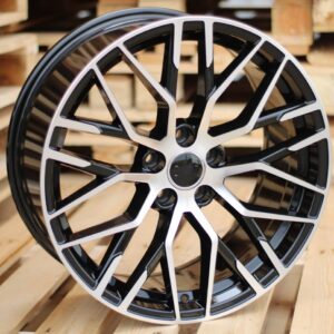 R19x8.5 5X112 ET 35 66.5 XFE30 (FBX342) Black Polished (MB) For AUD (Z6) (HYBRID FORGED)