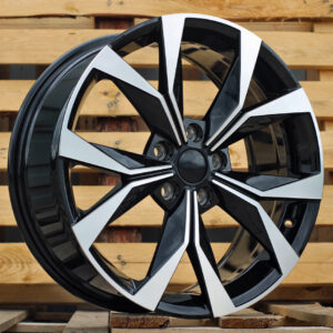R20x8  5X112  ET  41  57.1  I5627  Black Polished (MB)  For SKODA  (Z3)  (Karoq New Model)