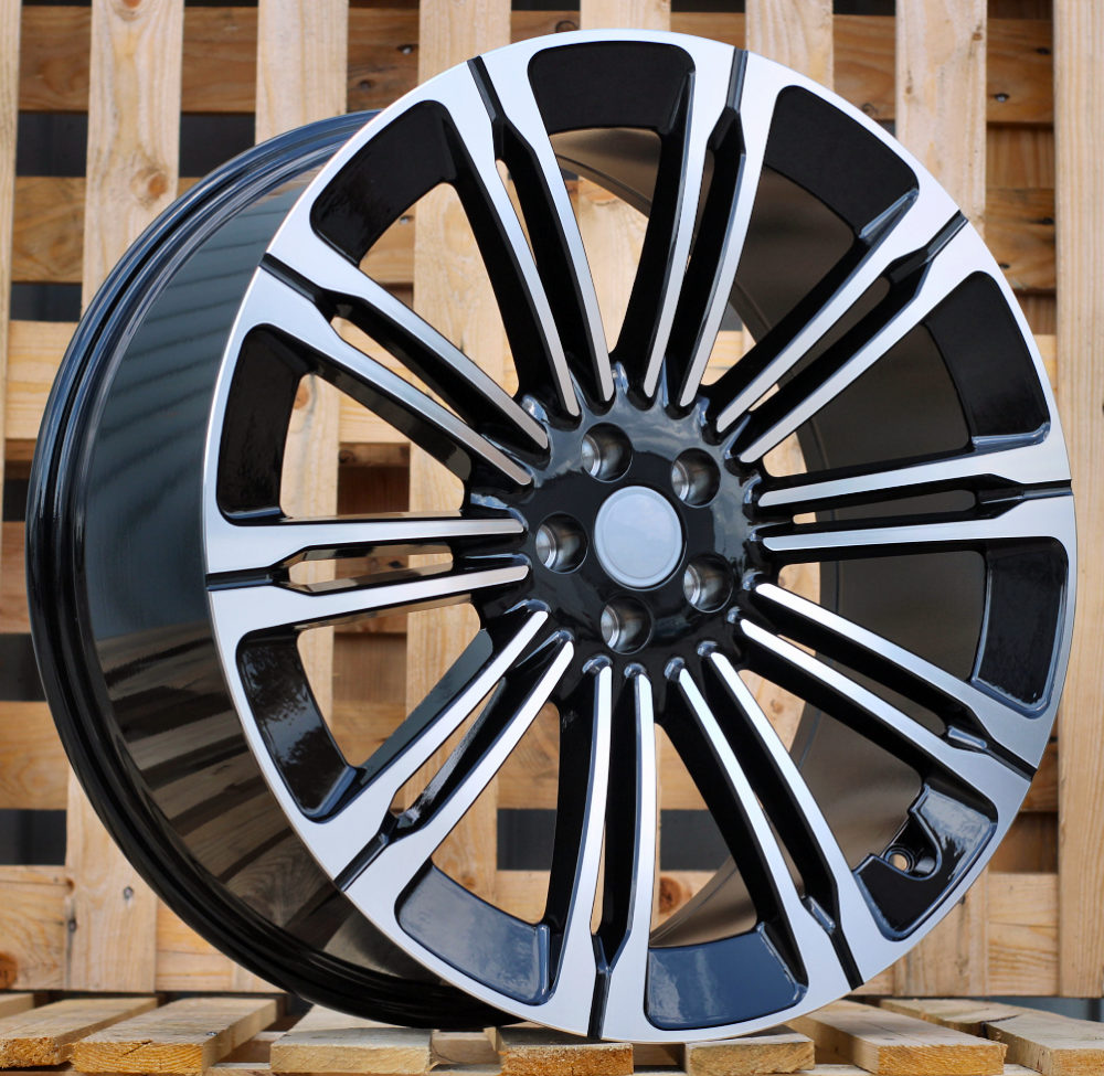 R19x8.5 5X108 ET 45 63.3 B1808 Black Polished (MB) For LAND (Z2)