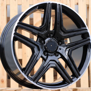 R20x9.5  5X130  ET  35  84.1  BK206  (BY157)  Black+Polished Lip (BLPL)  For MER  (K7)