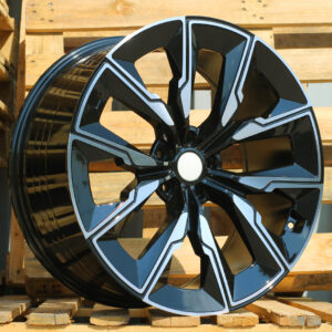 R21x8.5  5X112  ET  25  66.6  FBX144  Black Polished (MB)  For BMW  (Z5+A)  (HYBRID FORGED (Rear+Front))