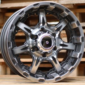 R16x8  5X114.3  ET  M10  83.1  B5763  Black Polished (MB)  For 4X4  (R)