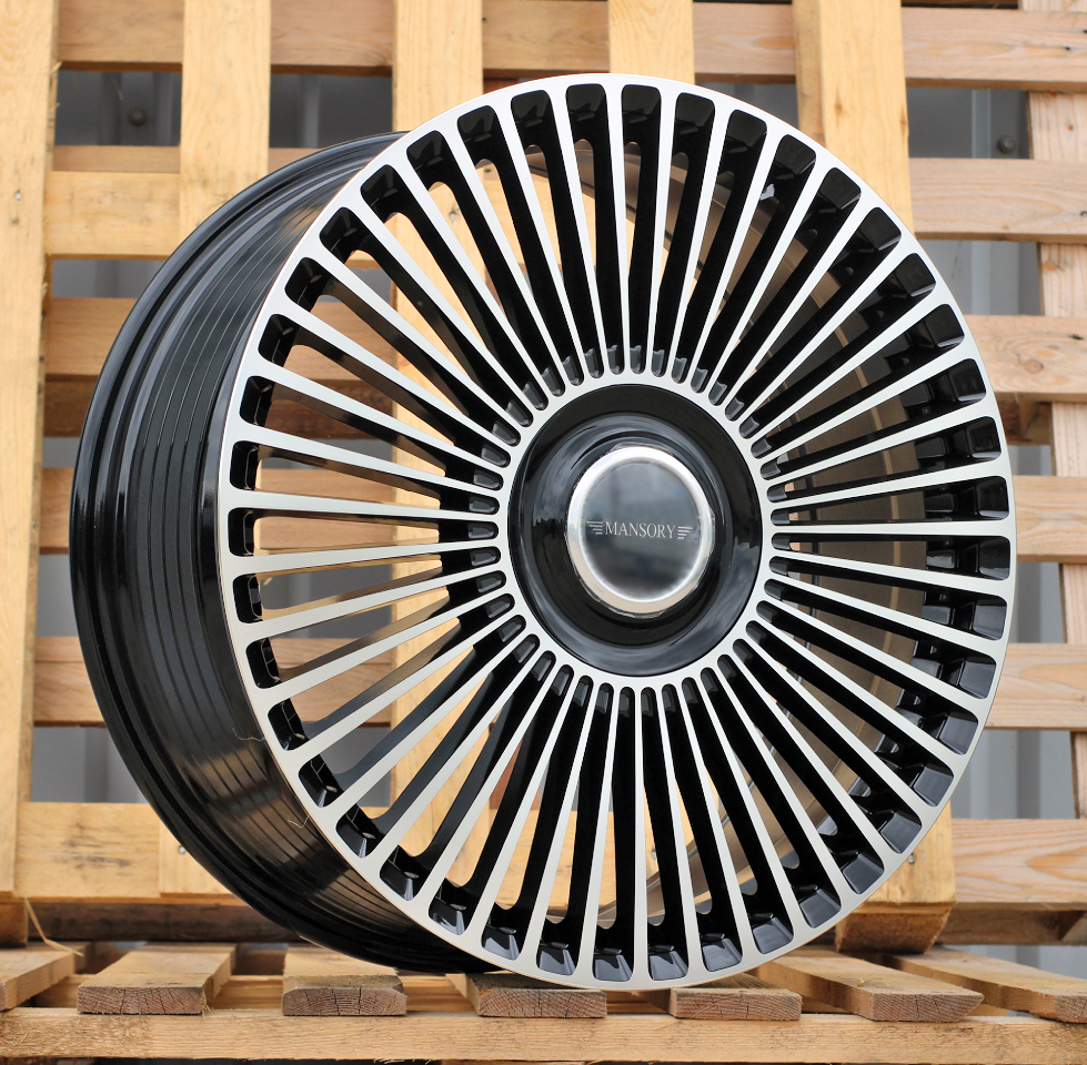 R20x8.5 6X139.7 ET 45 95.1 F3039 Black Polished (MB) For 4X4 (K3) (HYBRID FORGED)