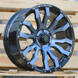 R20x9  5X127  ET  35  71.5  I0215B  Black+Double Tinted Face (BLDTF)  For 4X4  (K8)
