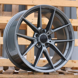R20x8.5 5X120 ET 35 72.6 HE761 (FBX124) Gun Metal (GM) For BMW (Z7) (HYBRID FORGED (Front+Rear))