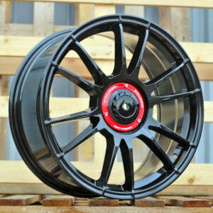 R18x8  10X100/112  ET  42  73.1  F8713  Gloss Black (GB)  For RACIN  (K8)  (HYBRID FORGED OZ Style)