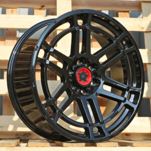 R22x9  6X139.7  ET  15  106.1  B1745  Gloss Black (GB)  For 4X4  (K3)