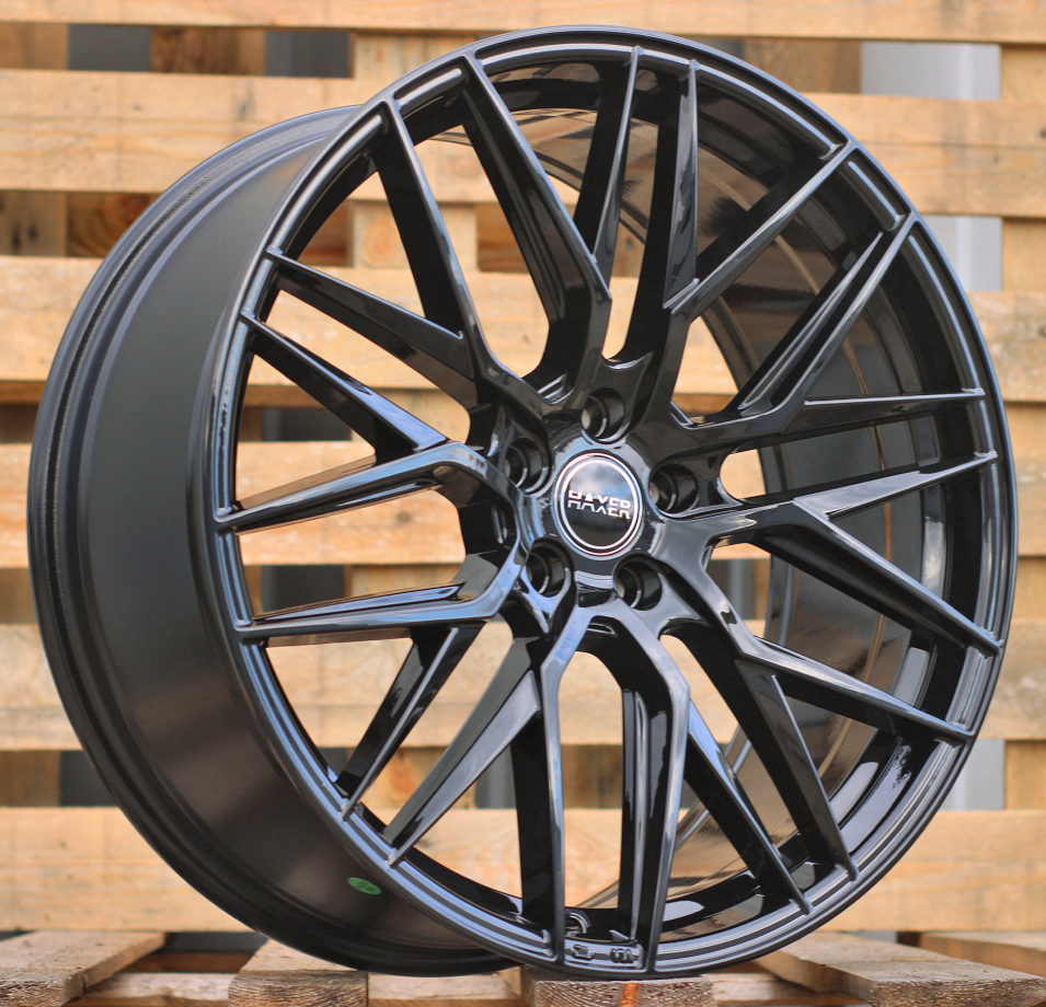 R18x8 5X114.3 ET 40 73.1 HX035 (B5902) Black (BL) For HAXER (K4+Z7)