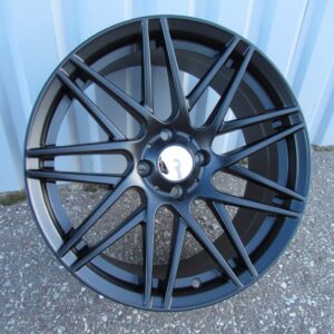 R17x7.5  4X100  ET  25  60.1  HX013  (E269177513S)  Black Half Matt (BLHM)  For SMART  (K3)  (Rear)