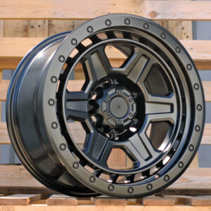 R17x9 6X139.7 ET 0 110.1 JT185 Black Matt (BM) For 4X4 (K3)