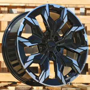 R18x8 5X112 ET 30 66.6 B1992 Black Polished (MB) For BMW (Z1)