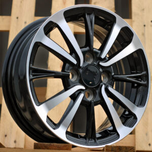 R14x5.5 4X100 ET 40 54.1 I0360 Black Polished (MB) For TOYOT (K7)