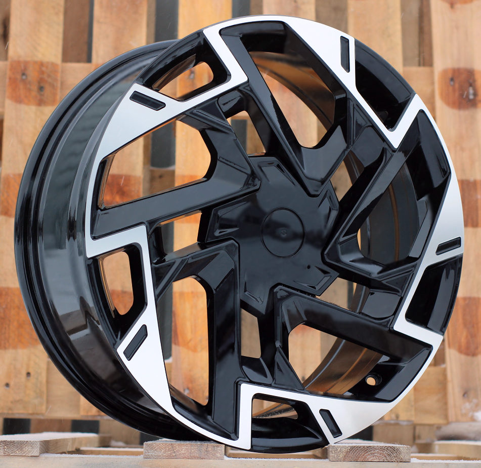 R19x7.5 5X114.3 ET 51 67.1 B1927 Black Polished (MB) For KIA (Z1) (NEW Model SPORTAGE)