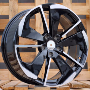 R18x8 5X112 ET 45 57.1 I5579 Black Polished (MB) For SKODA (K7)