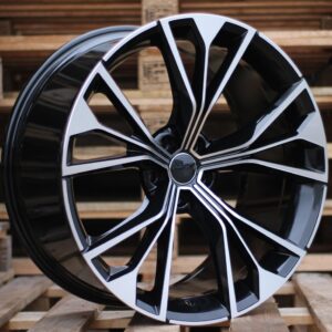 R21x10  5X112  ET  20  66.5  B1624  Black Polished (MB)  For AUD  (K3+P)  (For Q8)