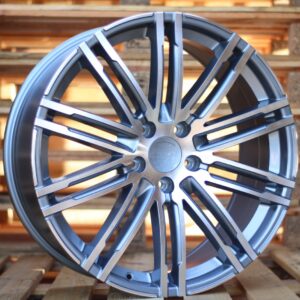 R19x9.5  5X112  ET  26  66.5  B1026  Grey Polished+Powder Coating (MGPC)  For PORCH  (P+K4)  (Rear+Front)