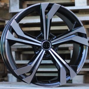 R20x8.5  5X112  ET  36  66.5  B5873  Black Polished (MB)  For AUD  (K2+Z7)
