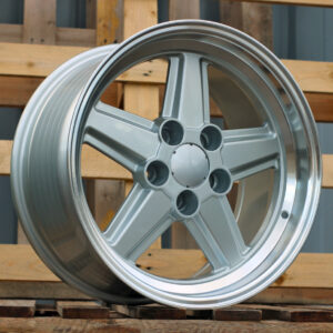 R17x8  5X112  ET  19  66.6  FD5938  Silver+Polished Lip (SP)  For MER  (P)  (Rear+Front)