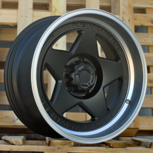 R18x9 6X114.3 ET 0 66.1 JT274 Black Matt (BM) For 4X4 (K3) (MB+MACHINE LIP)