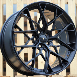 R18x8  5X100  ET  35  57.1  Q1131  (BK5929)  Black Half Matt (BLHM)  For RACIN  (P)