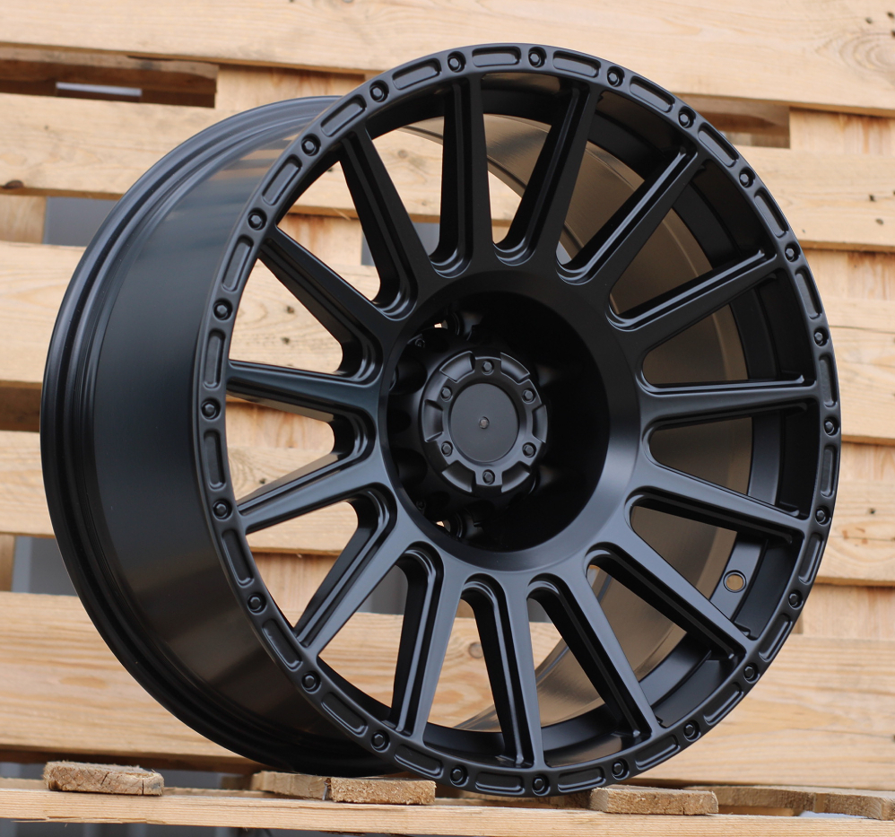 R18x9 6X139.7 ET 12 106.1 FBX026 Black Half Matt (BLHM) For 4X4 (Z6) (HYBRID FORGED)