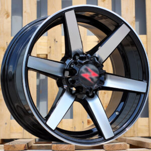 R18x9  6X139.7  ET  10  106.1  A6112  Black Polished (MB)  For 4X4  (K3)