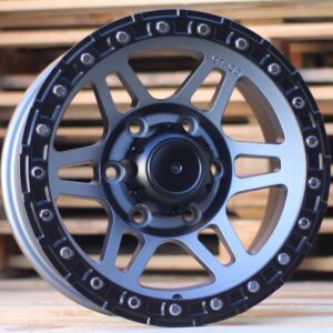 R15x8  6X139.7  ET  0  110.1  Q1294  Gun Metal (GM)  For 4X4  (P)  (METHOD)