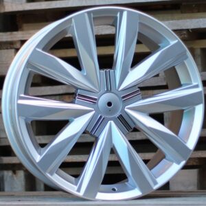 R18x8  5X120  ET  50  65.1  B1351  Silver Shining (SS)  For VW  (Z2+Z1)