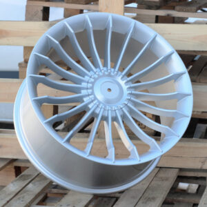 R20x8.5 10X112/120 ET 25 72.6 BK273 Silver Shining (SS) For BMW (K4) (ALPINA Style Rear+Front)