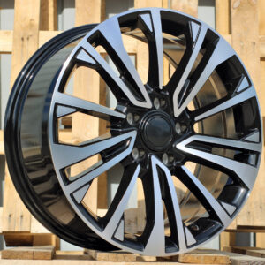 R18x8  5X120  ET  50  65.1  I1114  Black Polished (MB)  For VW  (Z6)