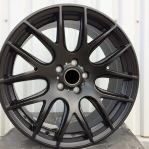 R19x8.5  5X112  ET  35  66.6  F1398  Black Matt (BM)  For RACIN  (K3)  (Style BBS (AKC 90 Eur))