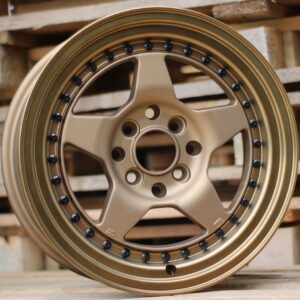R15x7  8X100/114  ET  38  73.1  H0120  Bronze (YY)  For RACIN  (P1)